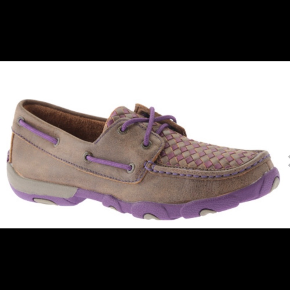 Twisted X Driving Moc loafer - Purple
